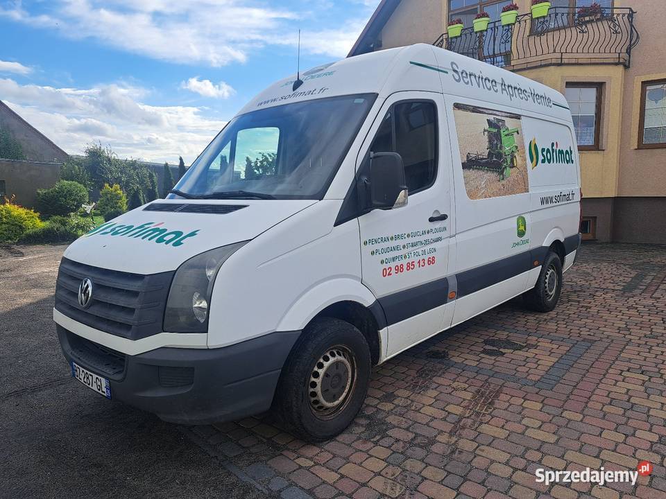 Volkswagen crafter z zabudową serwisową pomorskie Starogard Gdański sprzedam