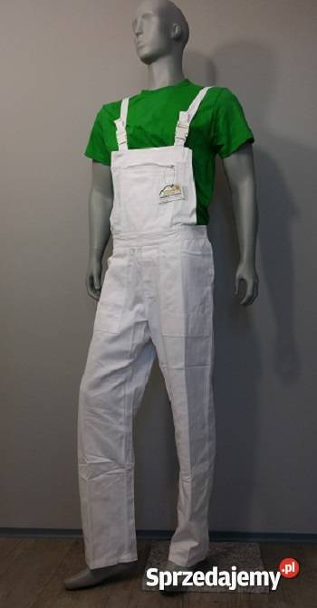 Ogrodniczki robocze gastronomiczne 100 bawełna Gniezno