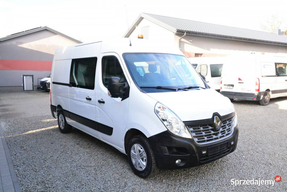 Renault Master L2H2 7 osobowy brygadówka wielofunkcyjna kierownica mazowieckie Warszawa sprzedam