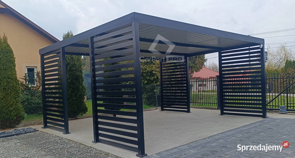 CarPort PREMIUM wiata samochodowa 5x5 antracyt Warszawa