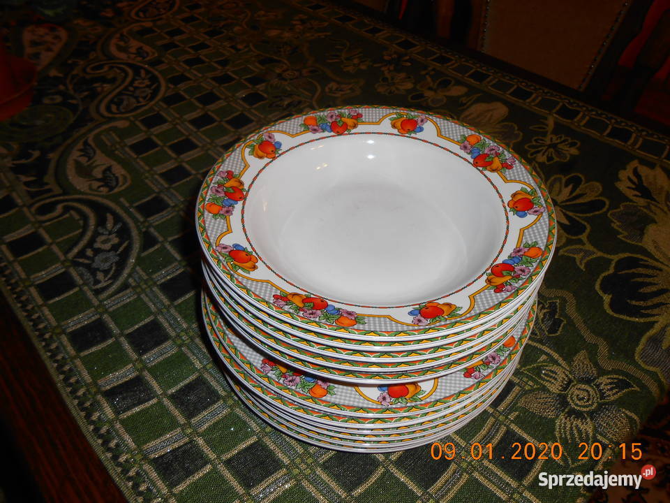 Serwis obiadowy z porcelitu Niemcy seria FRESH Kępno