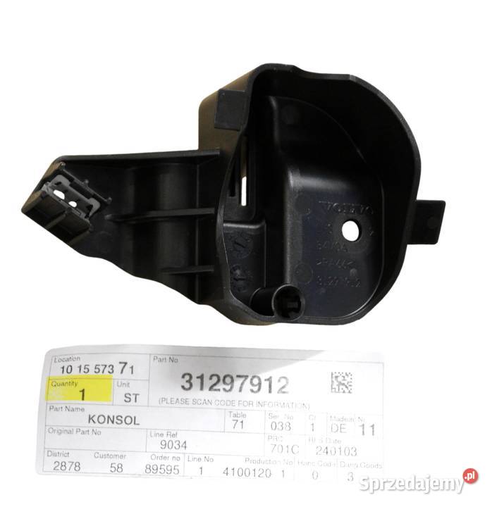 VOLVO S60 V60 lewy wspornik mocowanie lampy Bielany Wrocławskie sprzedam