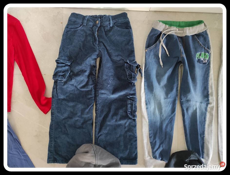 Zestaw paka ubrań chłopięcych rozmiar 134 buty Płock