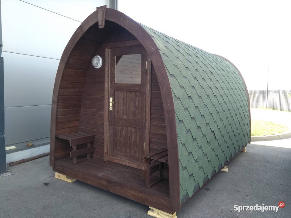 Sauna Ogrodowa Kemping Iglo z Piecem Harvia Serock sprzedam