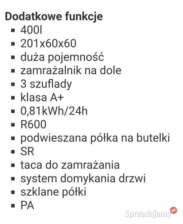 lodówka Electrolux ERB 4045 chłodziarko