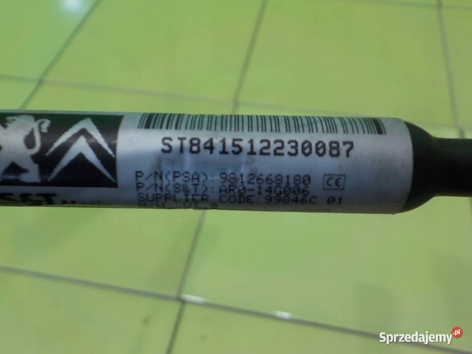 PEUGEOT 3008 I LIFT 16r 16 B 5D kamera Części samochodowe Suków