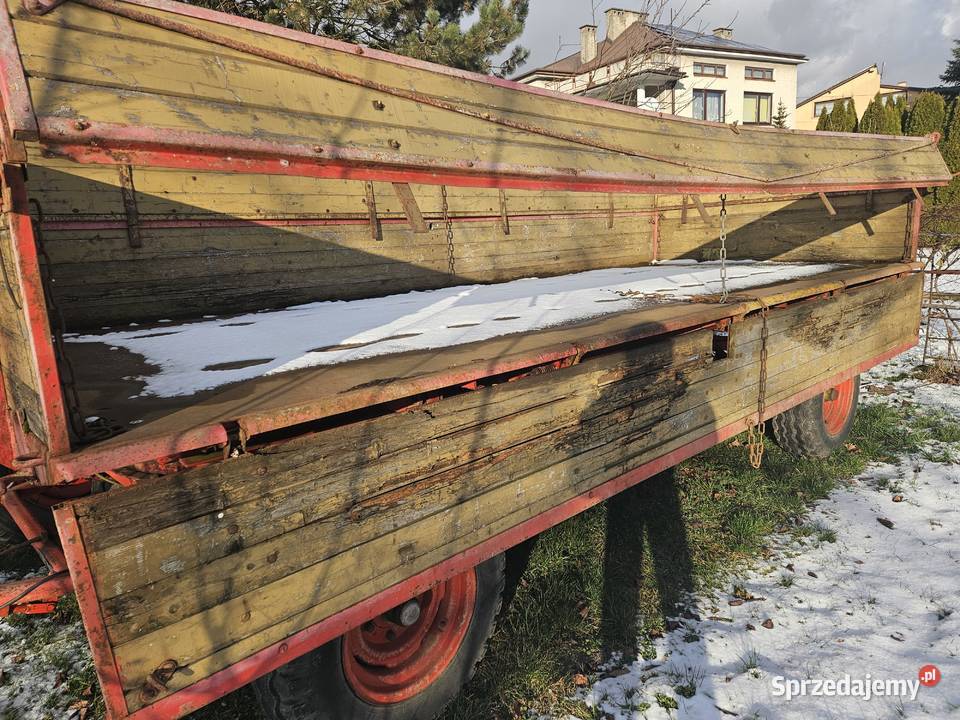 Przyczepa wywrotka dwustronna 36t Krone nieuszkodzony podkarpackie