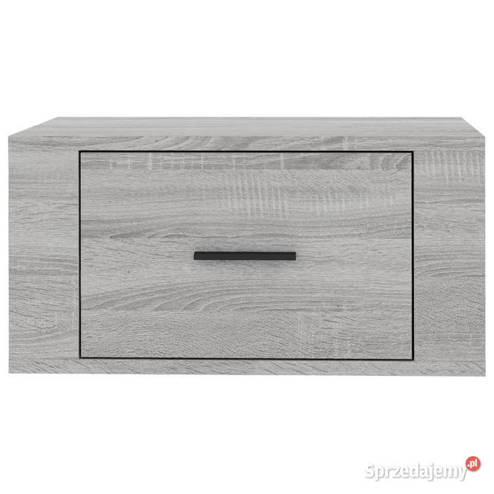 Wisząca szafka nocna szary dąb sonoma 50x36x25 Warszawa