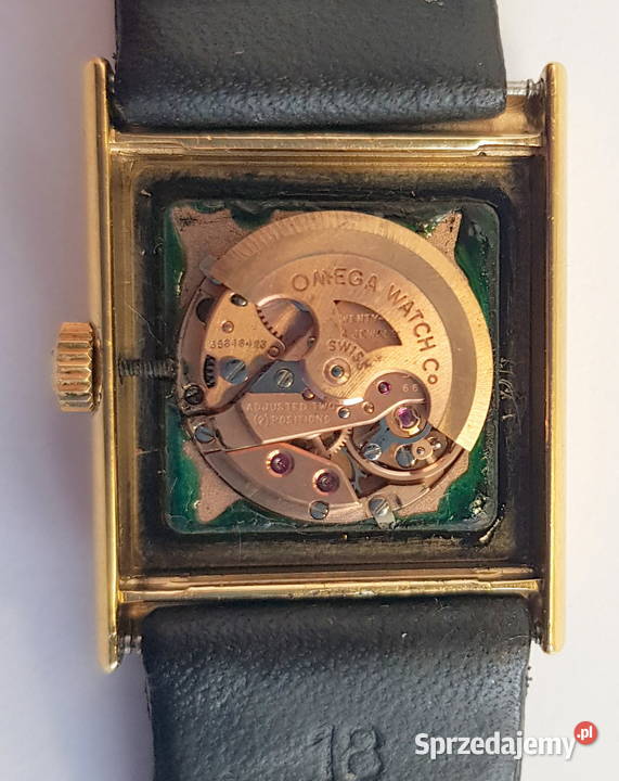 Omega Automatic DeVille pozłacany Osie