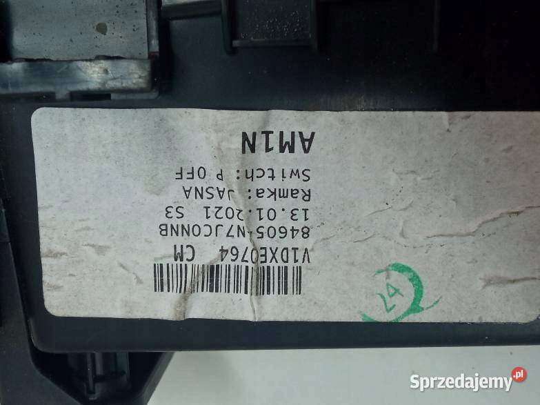 PRZEŁĄCZNIK 93766N7200 Hyundai Tucson IV 2020 sprzedam