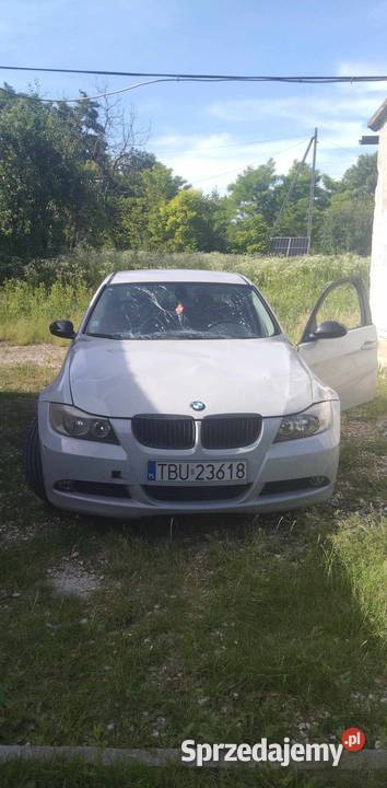 Sprzedam BMW E90 niegroźnie uszkodzona Stopnica sprzedam