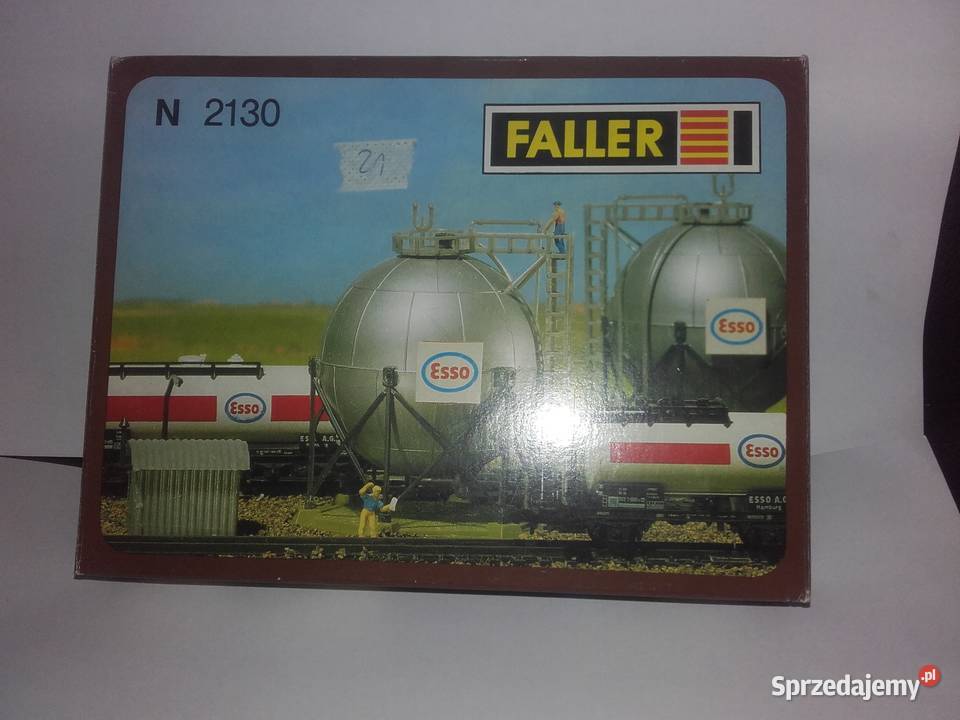 Sferyczny zbiornik gazu ESSO Faller 2130 N Będzin