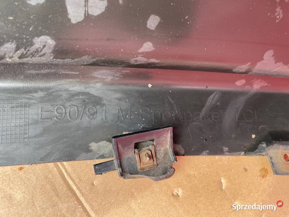 BMW 3 E90 E91 Zderzak tylny m pakiet 7906500 Czarny Dunajec
