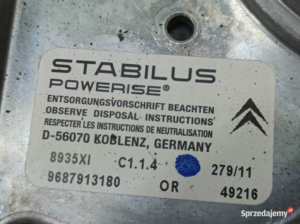 SIŁOWNIK KLAPY MECHANIZM OTWIERANIA KOMBI X7 III