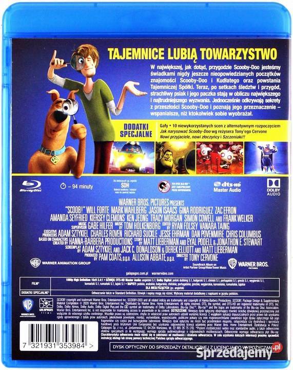 SCOOBYDOO BLURAY wielkopolskie Kalisz