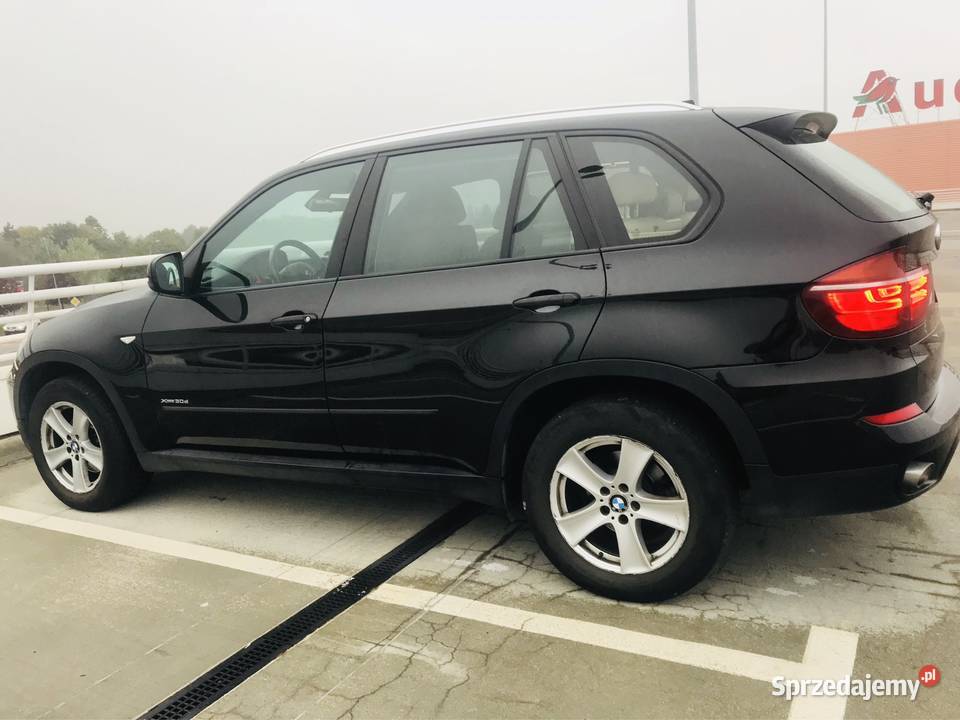 BMW X5 30 D 201213 czarny salon Polska niski mazowieckie Warszawa