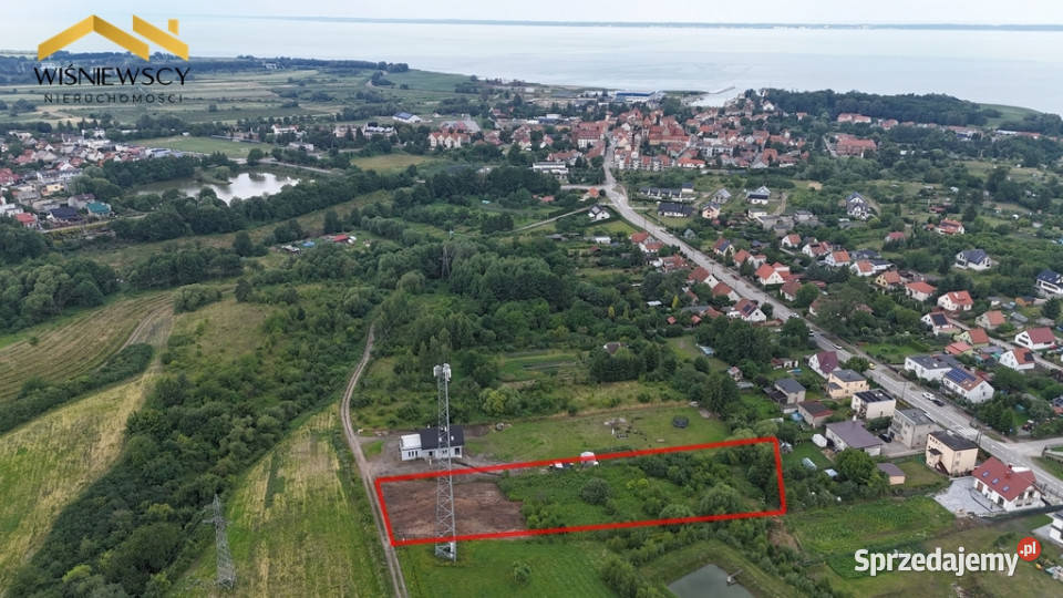 Działka budowlana z widokiem na Zalew Tolkmicko Sprzedaż