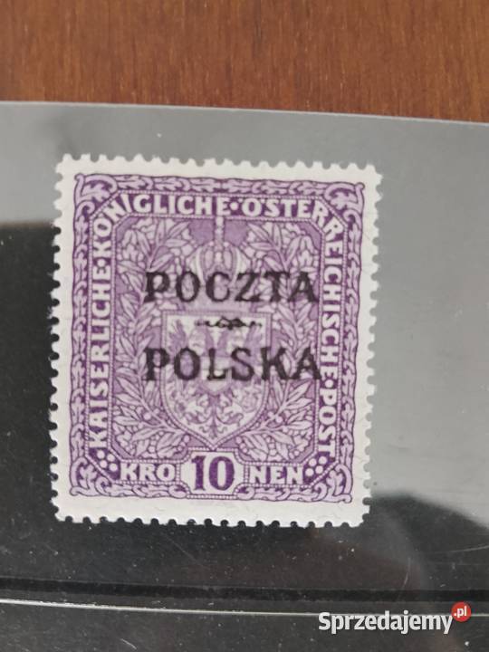 Stary znaczek poczta Polska Łęczyca