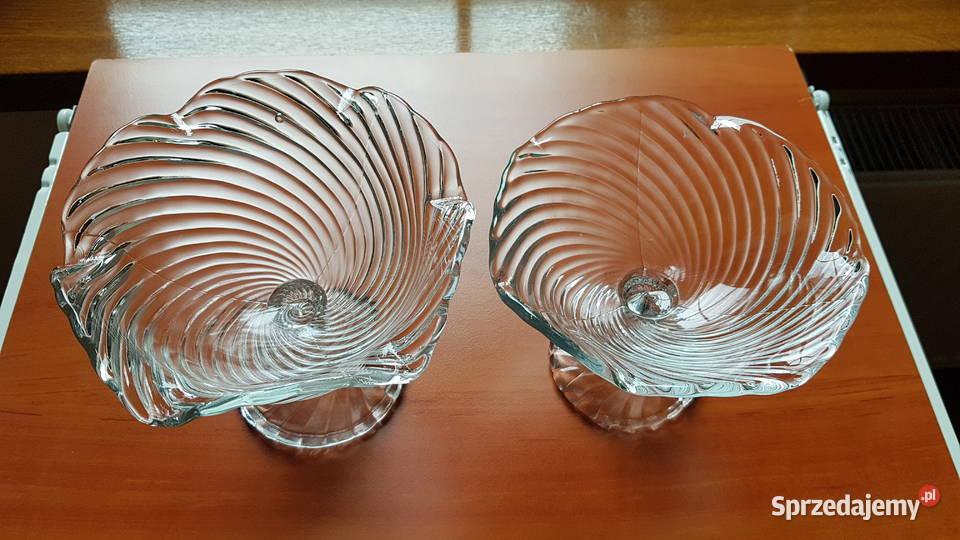 Zestaw 2x cukiernica pucharek Spirelli Ząbkowice Porcelana i szkło Dąbrowa Górnicza