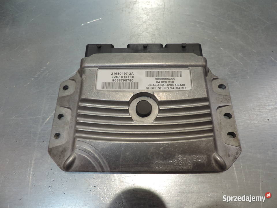 CITROEN PEUGEOT 407 27 HDI STEROWNIK 9653388480 osobowe Nowy Sącz