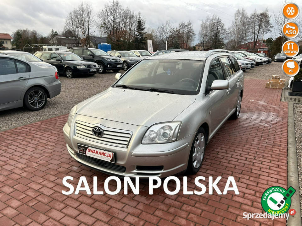 Toyota Avensis Salon Polska, Stan Bardzo Dobry, Seriwis II …