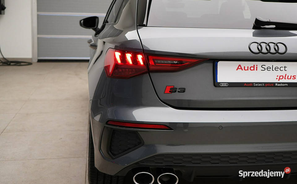 Audi S3 Sportback 20TFSI 310 Quattro BO elektrycznie ustawiane fotele świętokrzyskie