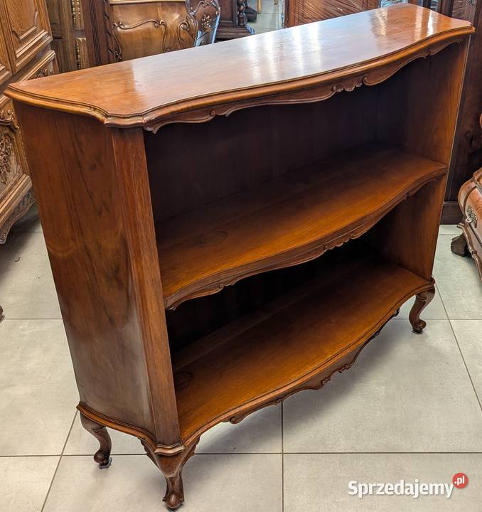 Włoska szafkaregałwitryna orzechsklep Dąbrowa Meble Dąbrowa Górnicza