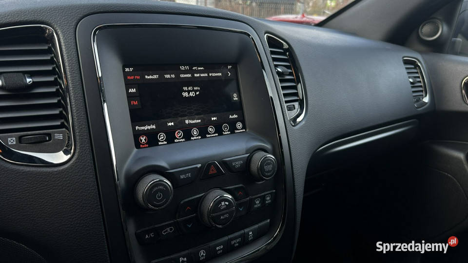 Dodge Durango RT36LPGkamera cofElfotelMartwe Gdynia