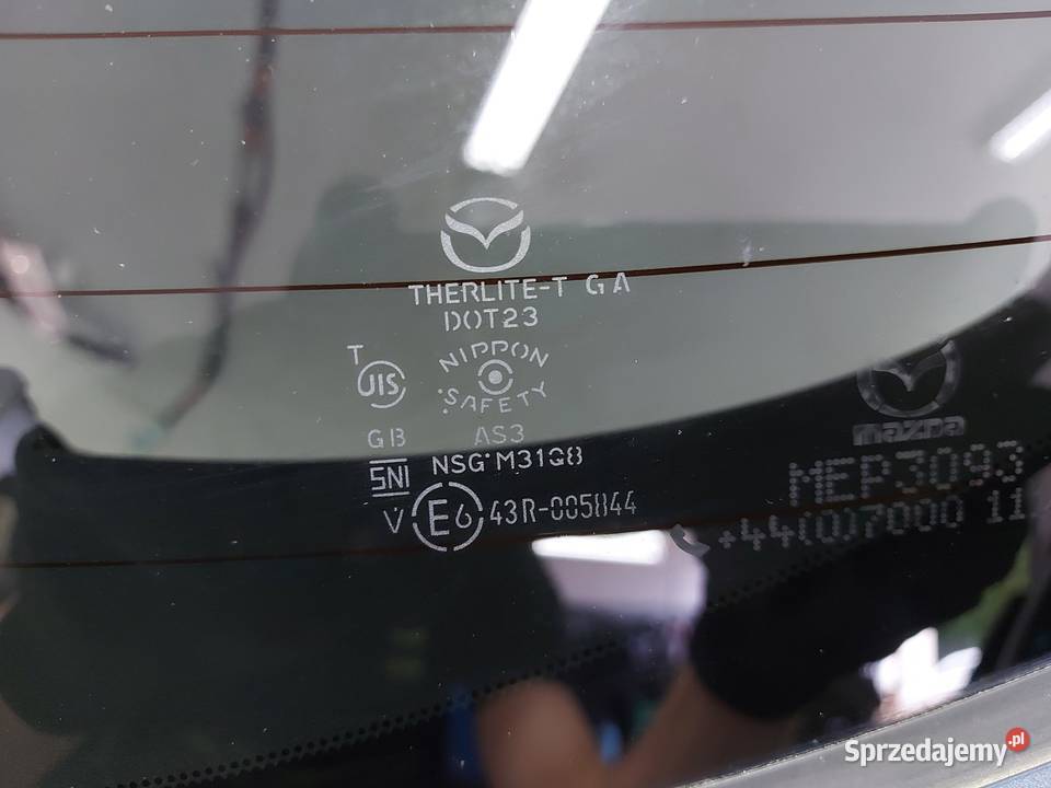 Mazda CX5 II Lift KLAPA POKRYWA BAGAŻNIKA TYŁ Klapy bagażnika