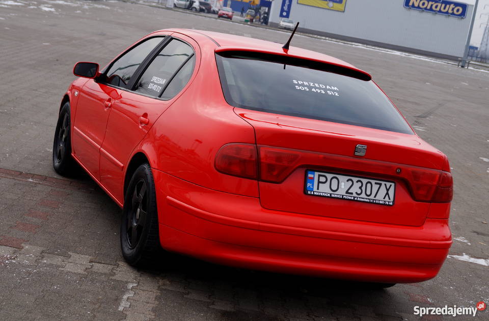 Seat Toledo II 18 20v przebieg 158 LAKIER wielkopolskie Poznań