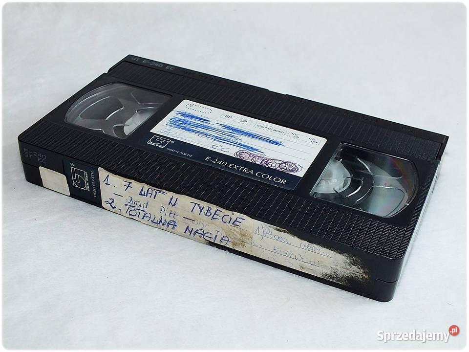 Kaseta VHS czas 240min Siedem lat w Tybecie lektor Żary