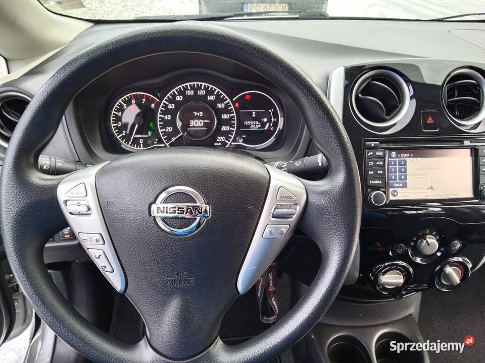 Nissan Note Kamera 360 bogate wyposażenie 80KM wielkopolskie Poznań sprzedam