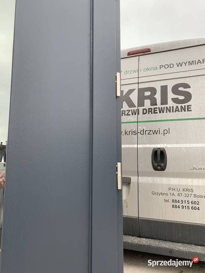 Drzwi zewnętrzne ocieplane ATRACYT BIAŁE KRIS