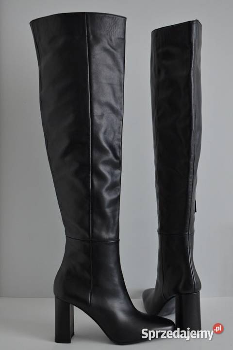 Pełne KOBIECEGO WDZIĘKU kozaki ZARA zakrywające