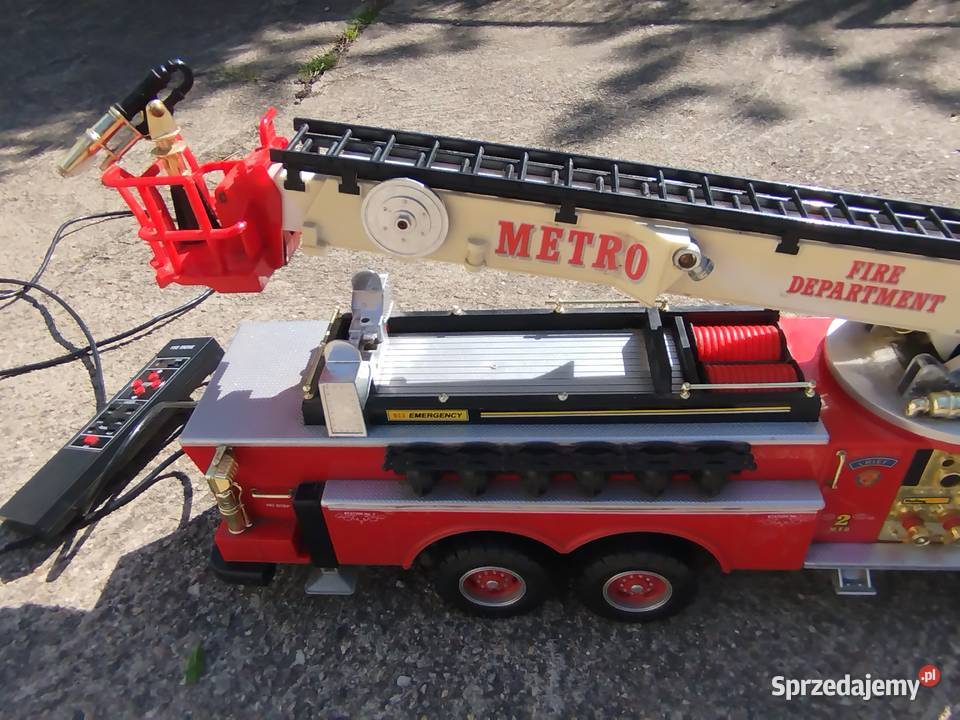 Wóz strażacki duży vintage z 1988 roku Opole