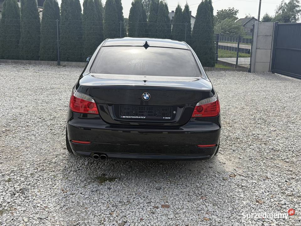 BMW E60 30d Automat 2009r wielkopolskie Konin