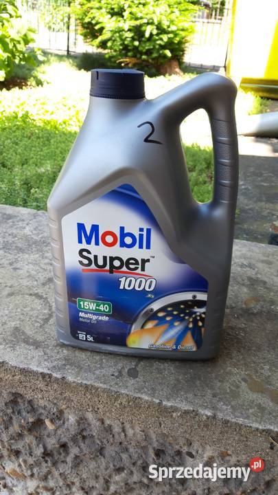 Olej do silnika Mobil 15W40 5 litrów 3 kanki