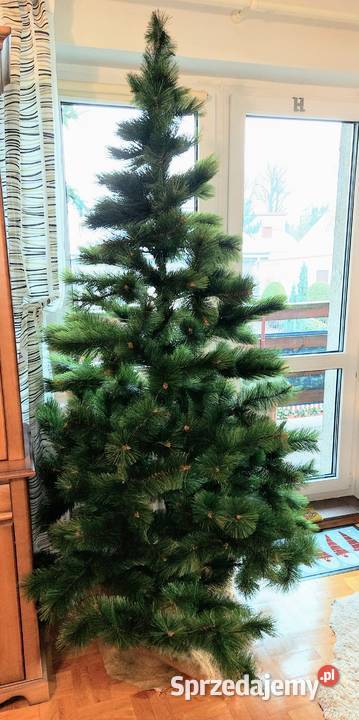 CHOINKA SZTUCZNA ZIELONA 210 DRZEWKO ŚWIĄTECZNE Inowrocław