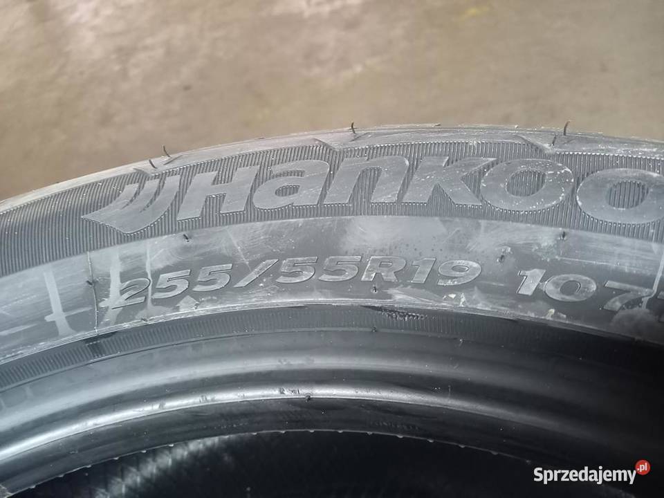 2x Opona NIEUŻYWANA ZIMOWA 25555R19 HANKOOK 369 Zaścianki