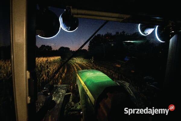 Lampa przednia LED okrągła do jazdy dziennej Kamionna
