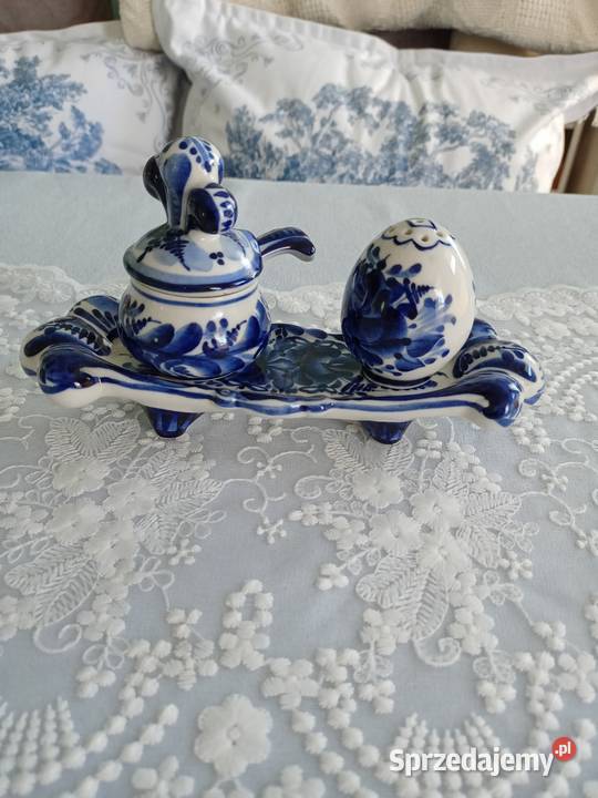 Zestaw porcelana GZHEL Porcelana i szkło Poznań