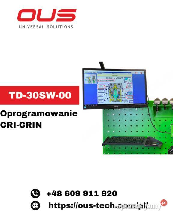 TD30SW00 OPROGRAMOWANIE CRICRIN OUS Warszawa