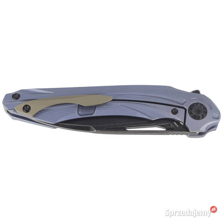 Nóż składany Bestech Wibra Blue Titanium Black Warszawa