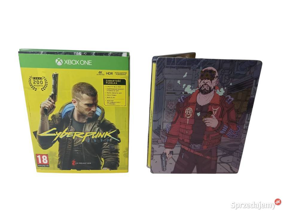 Gra Cyberpunk 2077 XBOX ONE Steelbook śląskie Katowice sprzedam