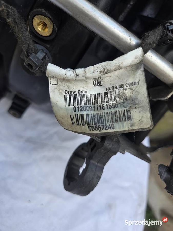 Kolektor ssący dolotowy Opel 18 16 Z18XER A18XER łódzkie Ostrowy-Cukrownia