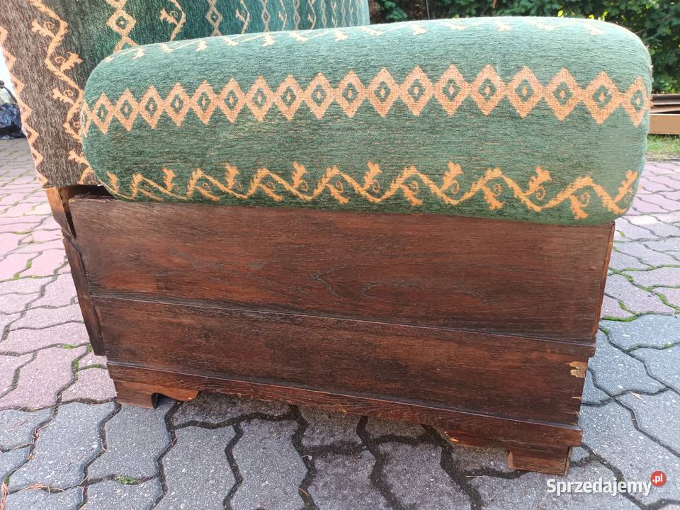 Stara antyczno stylowa kanapa sofa Tanio Aleksandrów Łódzki