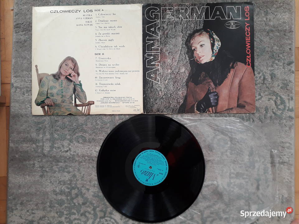 Anna German płyty winylowe 8 różnych tytułów płyta winylowa