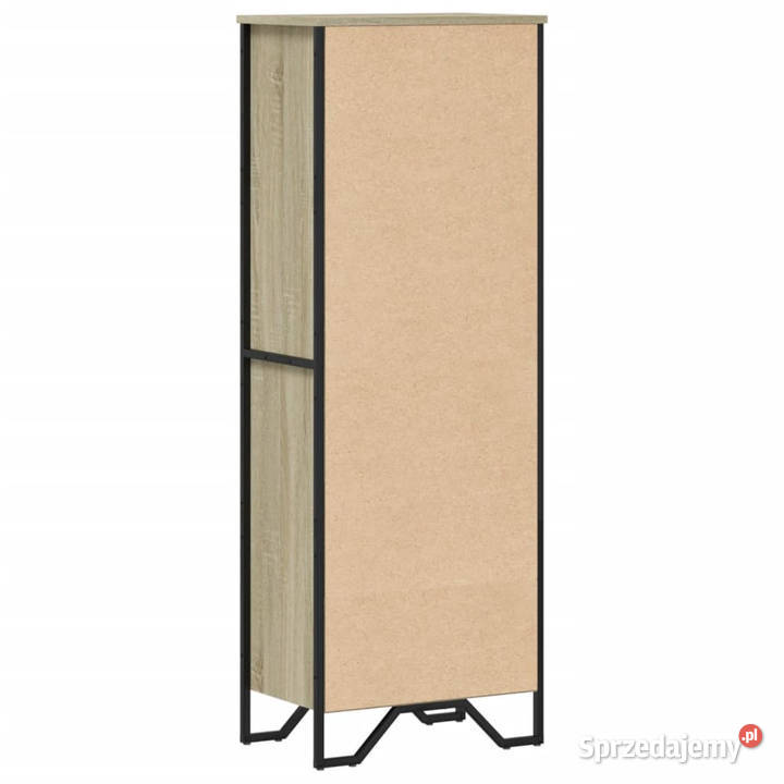 Regał na książki dąb sonoma 50x31x1375 WM848610 Warszawa