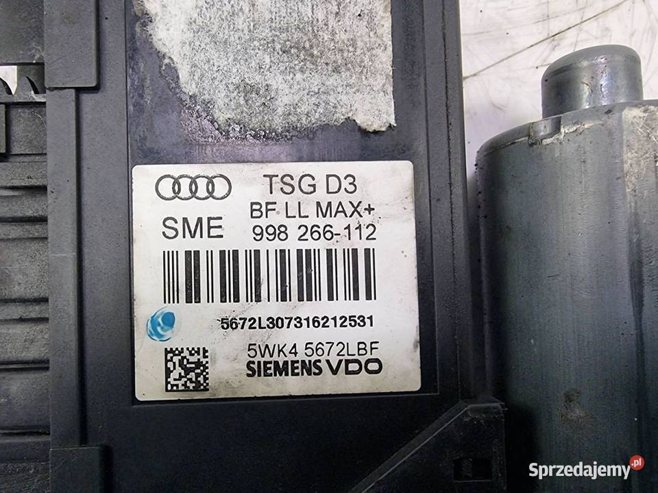SILNICZEK SZYBY PP AUDI A8 0130821765 kujawsko-pomorskie Lipno sprzedam