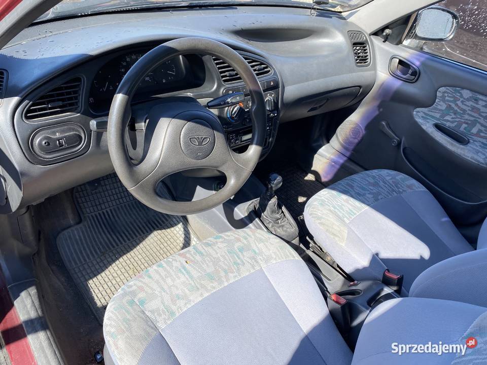 Daewoo Lanos 15 8V ważne OC i przegląd mazowieckie Gorysze sprzedam